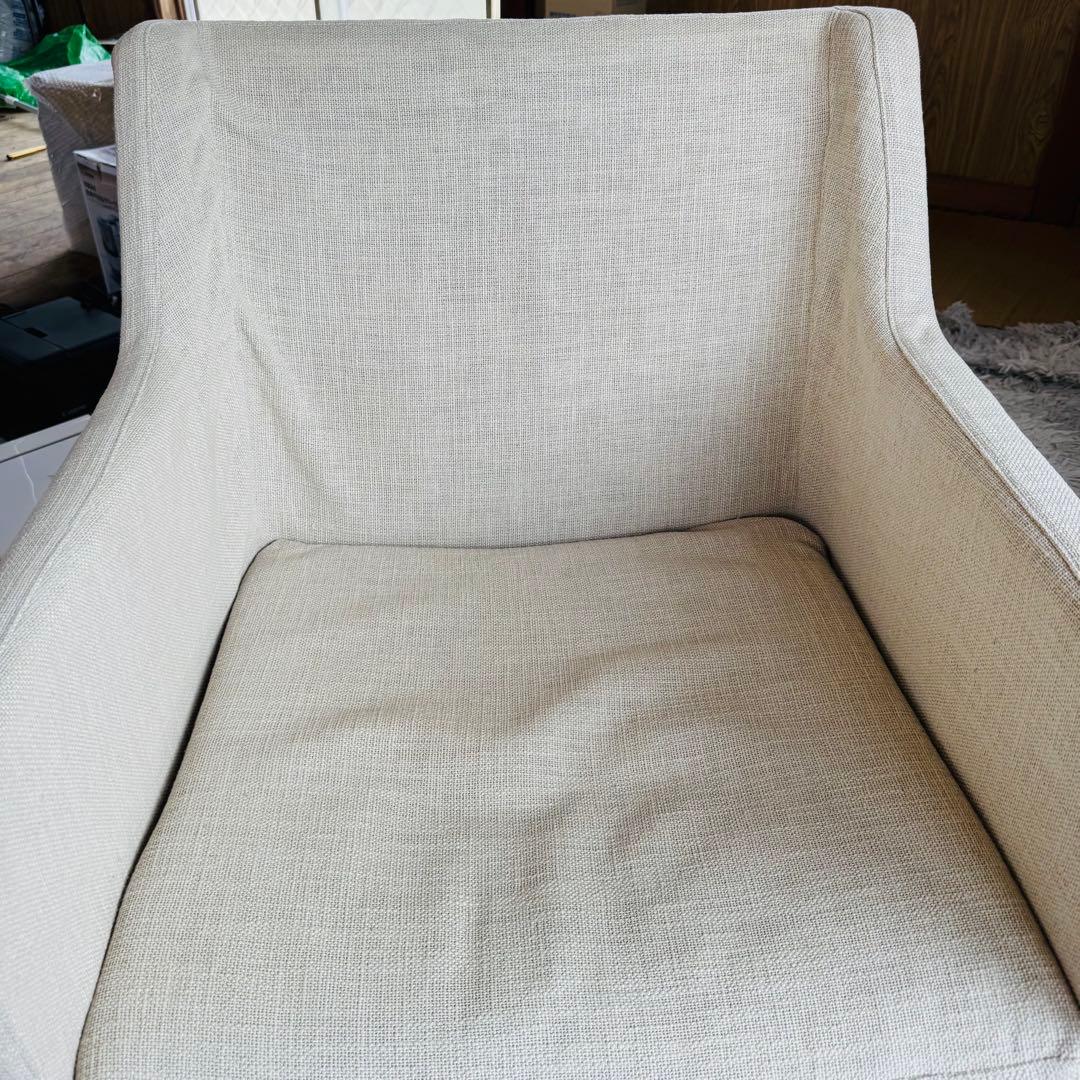 美品★ACTUS アクタス　ダイニングチェア　1人用ソファ