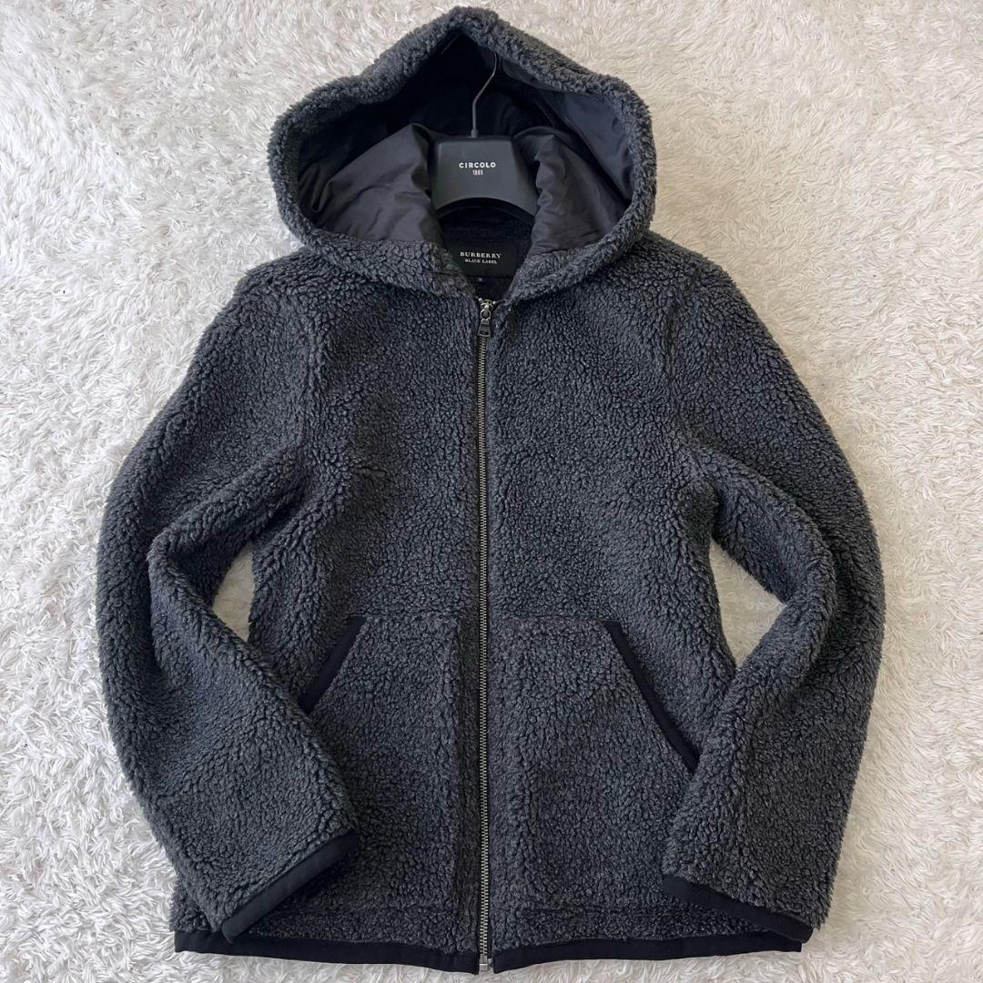 バーバリーブラックレーベル モッズコート ボアパーカー ライナー 3way M