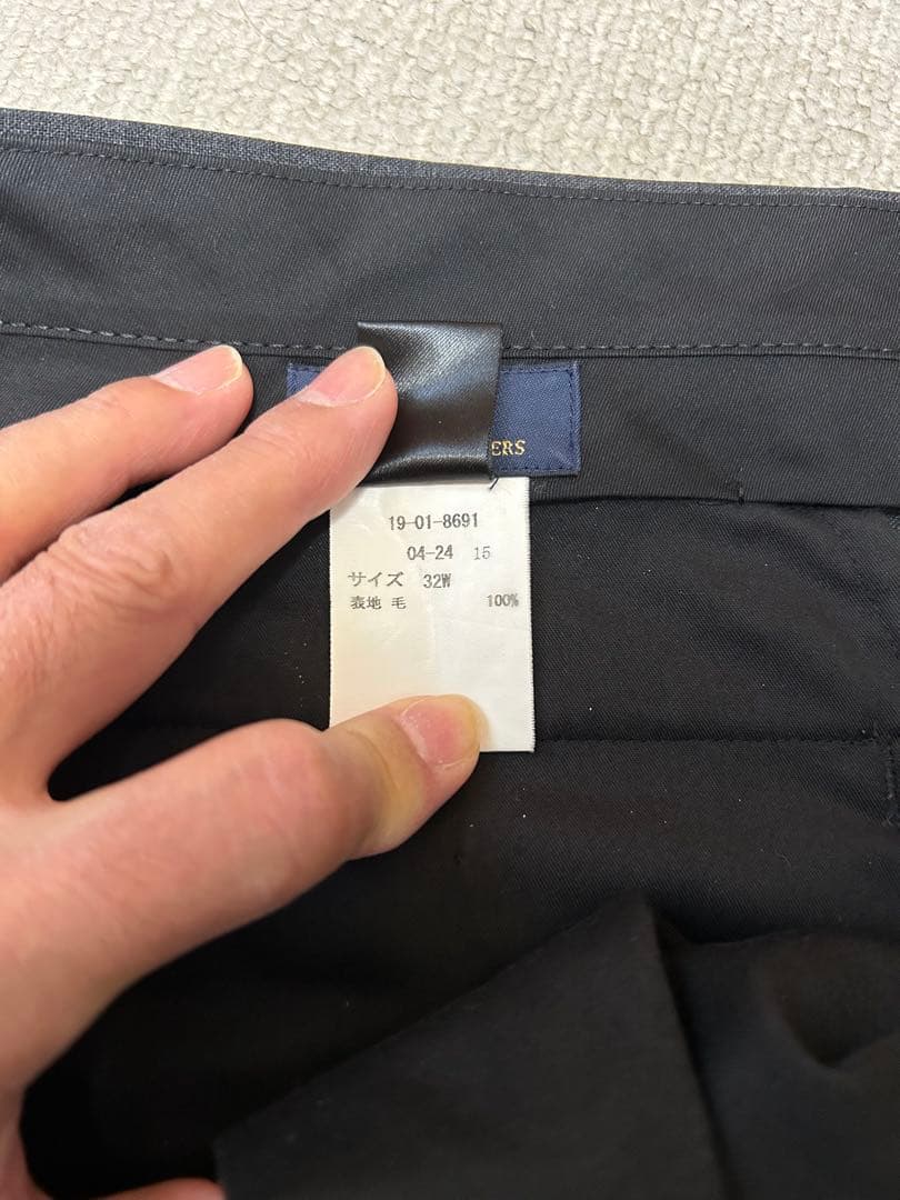 ブルックスブラザーズ346 ビジネススーツ グレーストライプ