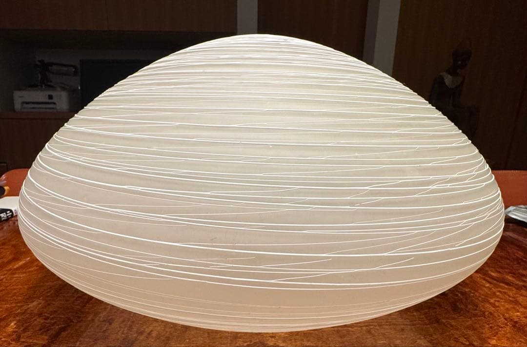 希少★昭和★レトロ★中古★糸巻きがらす★山田照明★ペンダントライト★ランプ