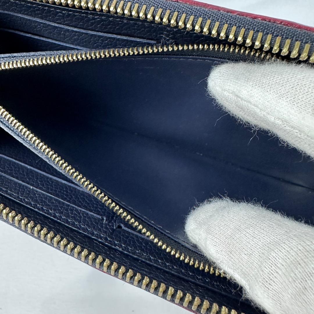 【美品】 ルイヴィトン 長財布 ジッピー クレマンス モノグラムアンプラント