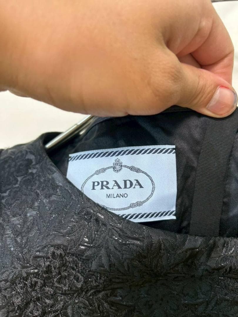 PRADA ブラック タイトドレス ワンピース