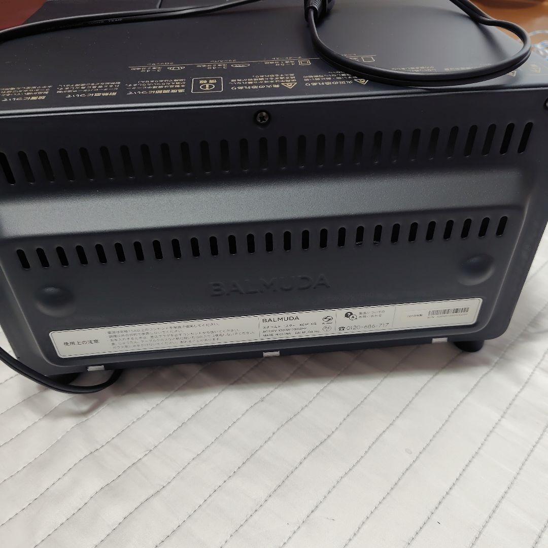 【極美品】BALMUDA The Toaster ブラック K01E - KG