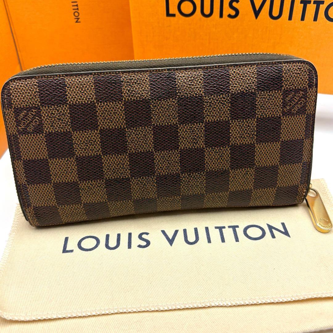 ルイヴィトン ジッピーウォレット ダミエ ラウンドファスナー 長財布