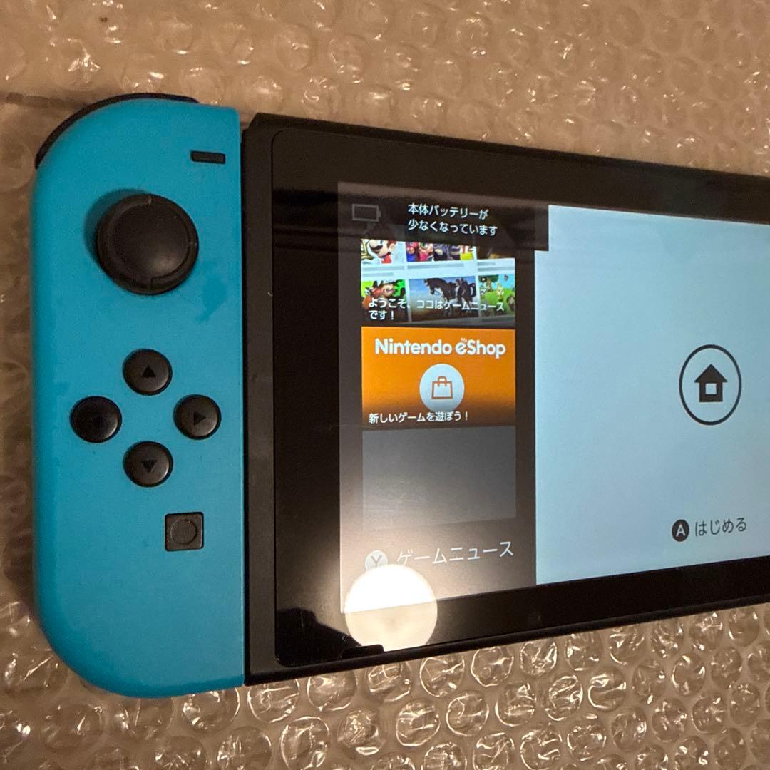 Nintendo Switch 本体 ネオンブルー レッド