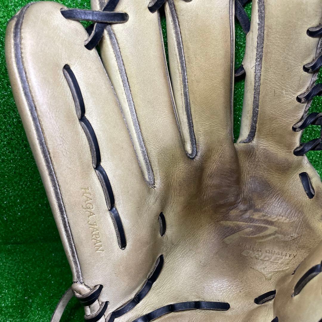 ミズノプロ オーダー 硬式用 外野手用 大人用 グローブ 日本製 左投げ 波賀