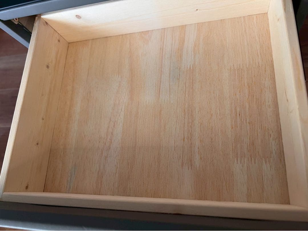 【現在価格4.8万】スマートナイトテーブル ワイヤレス充電・LED グレー 美品