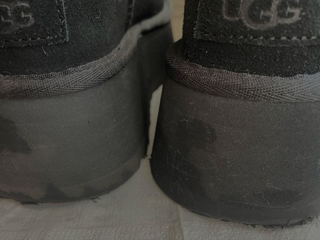 お値下げしました　UGG クラシックミニディッパー ブラック 22cm 厚底