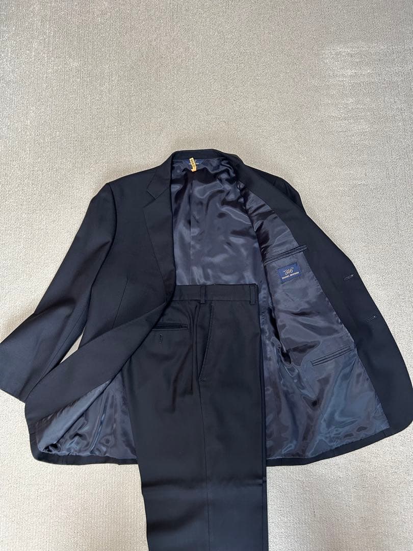 ブルックスブラザーズ　ビジネススーツ グレー、ネイビー2着セット