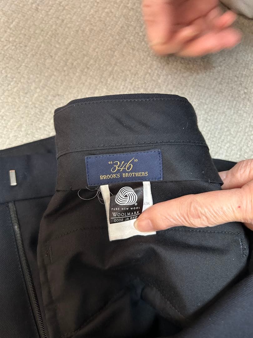 ブルックスブラザーズ　ビジネススーツ グレー、ネイビー2着セット