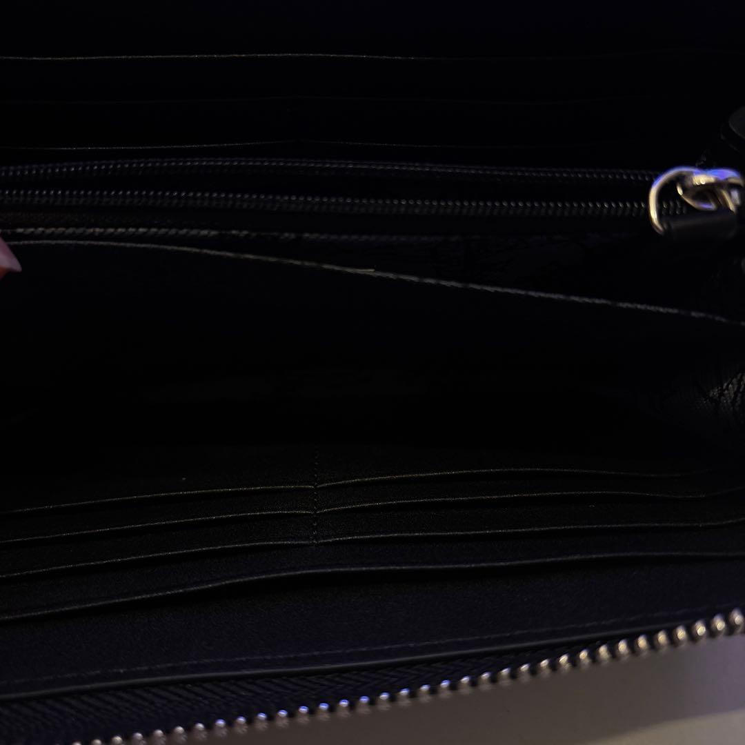 【超美品】Vivienne Westwood 長財布 マット 黒