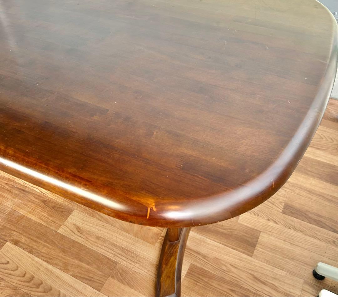 643 TOYOファニチャー　ダイニングテーブル　リビング ウォルナット　a