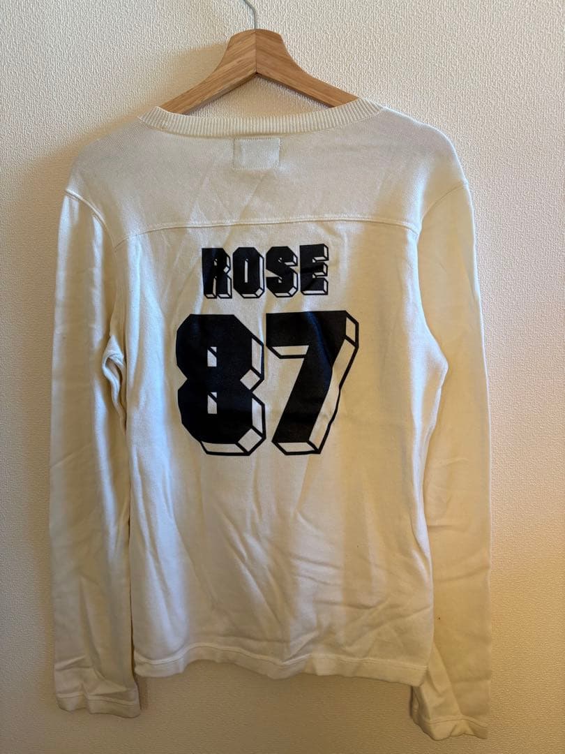 Number (N)ine ガンズ期　ROSE87 ホワイトセーター　サイズ2