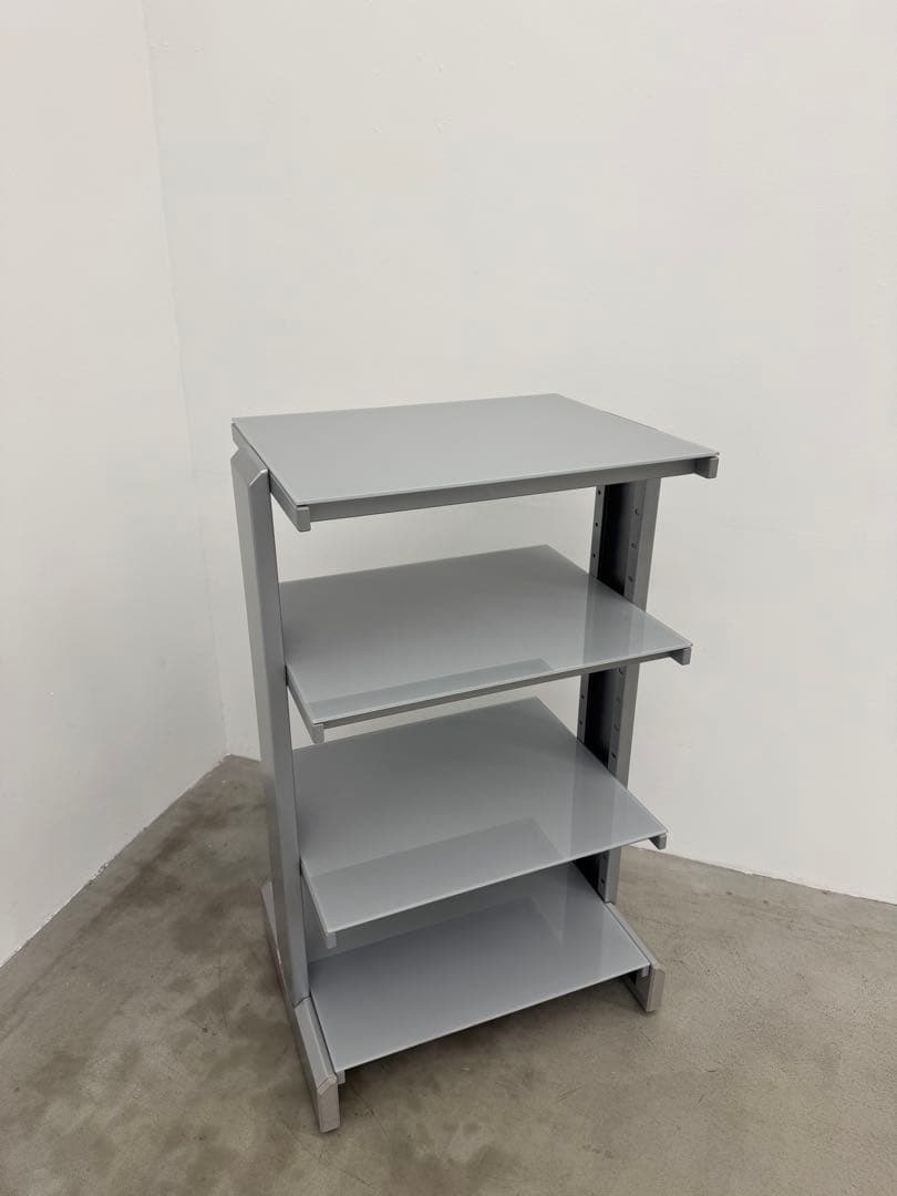 SOUND ORGANISATION オーディオラック ガラス スチール 5段