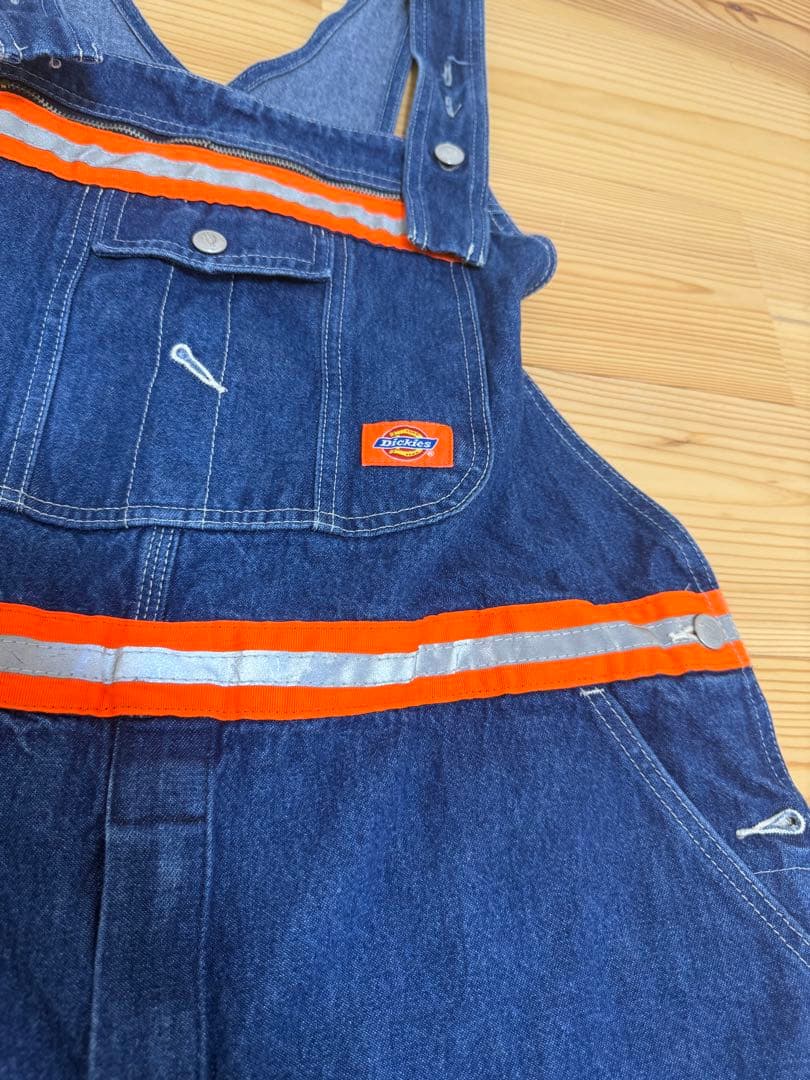【レア】Dickies ディッキーズ オーバーオール リフレクター