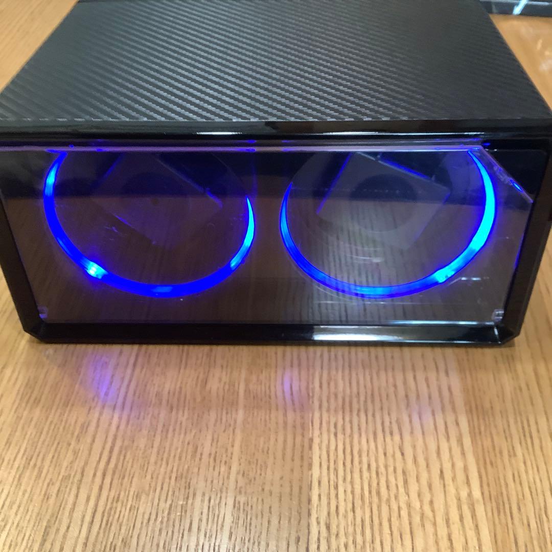 ★腕時計　ワインディングマシーンLEDライト付き　2本