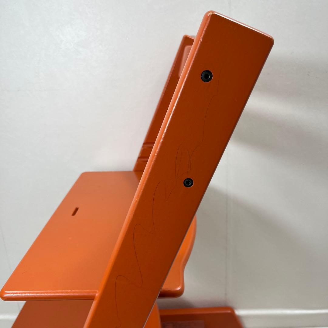 【希少】STOKKE Tripp Trapp No.4 テラコッタオレンジ