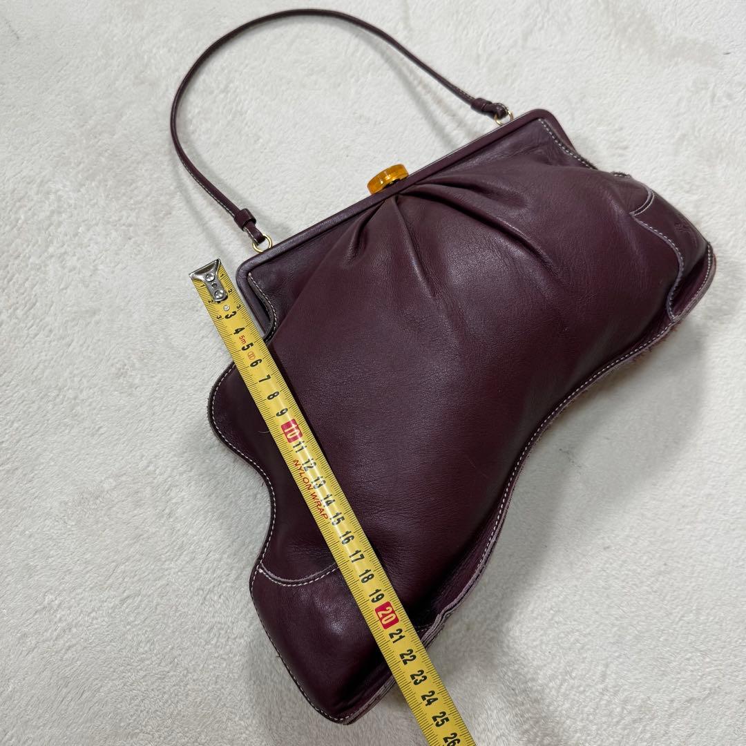 超希少 Vivienne Westwood オーブ 変形 がま口 サドルバッグ