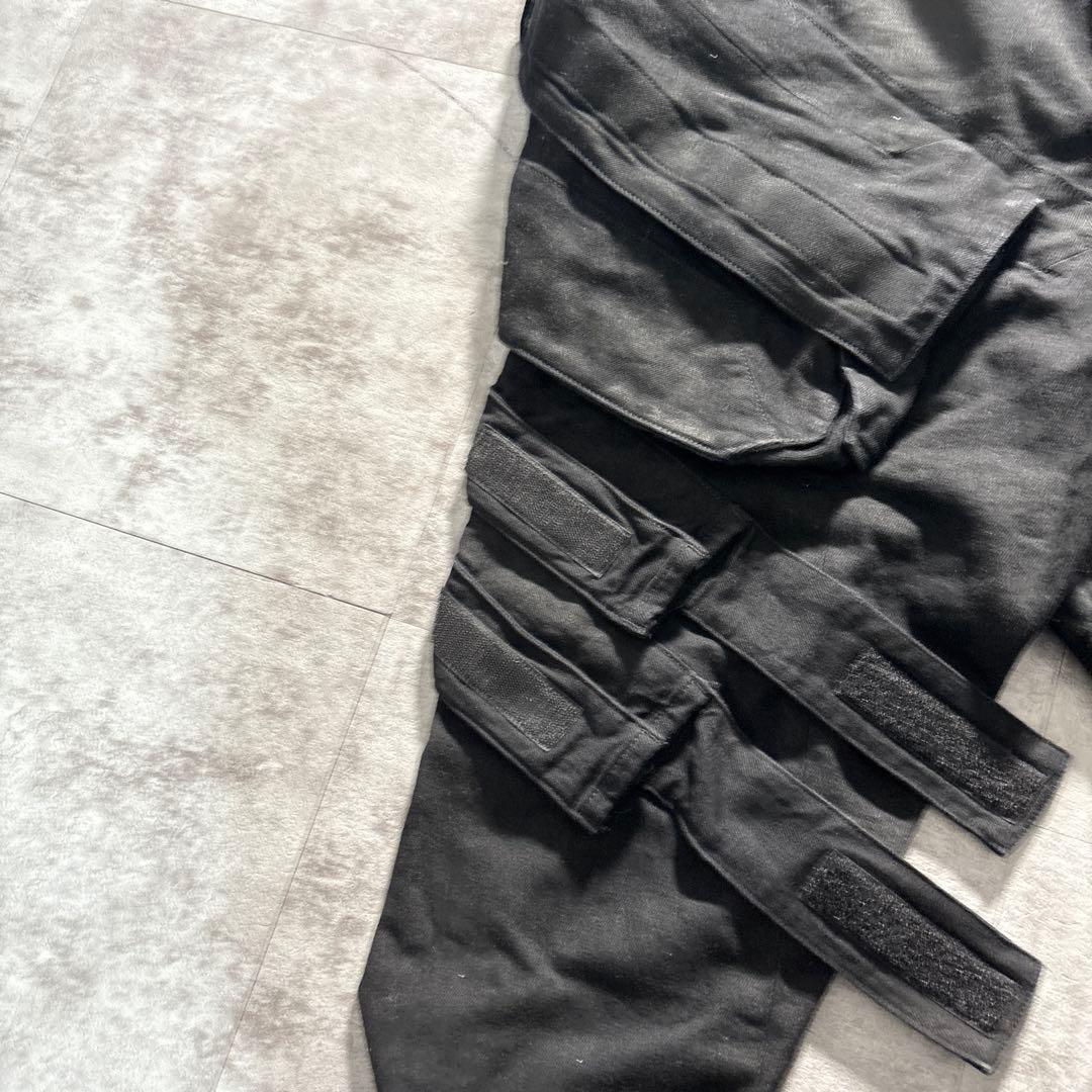 超希少juliusコーティングガスマスクカーゴパンツ　細美武士dark wear