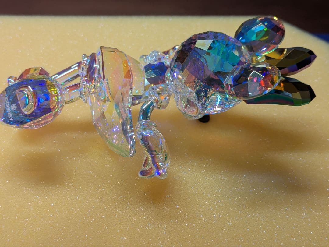 スワロフスキー Disney100周年 ミニー クリスタルオブジェ