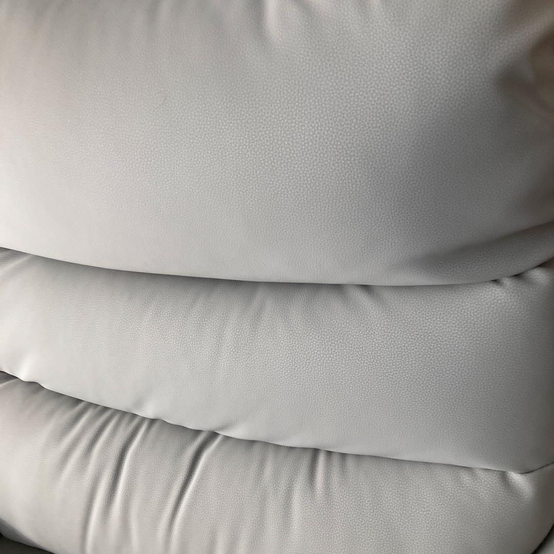 ニトリ　合成皮革 1人用電動リクライニングソファ(Nビリーバ3 Nシールド GY