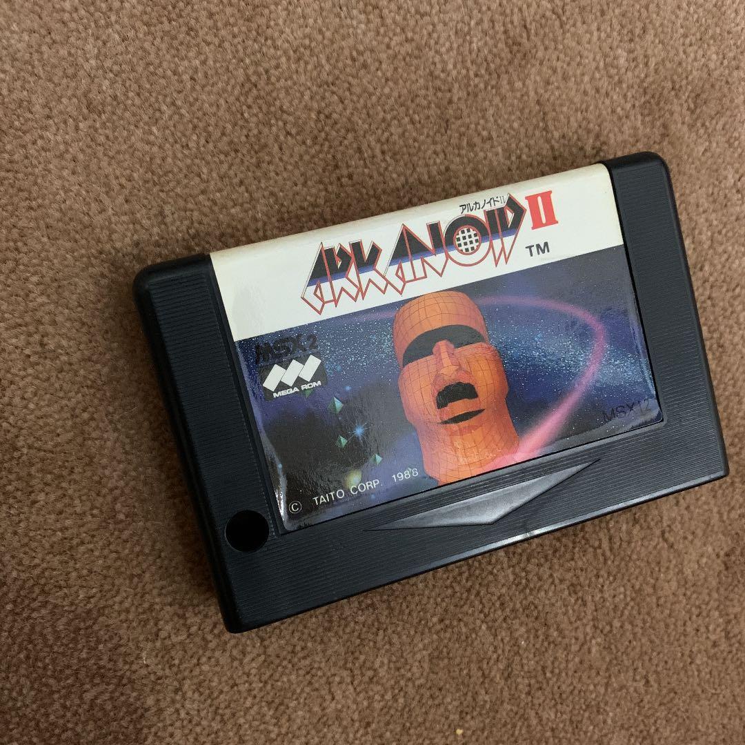 【美品】アルカノイド　Ⅱ 2 ARKANNID 2 MSX ROM