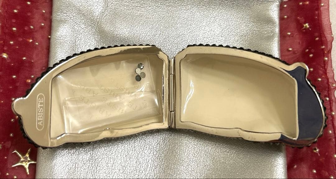 【未使用】ABISTEペンギンデザイン スワロフスキー