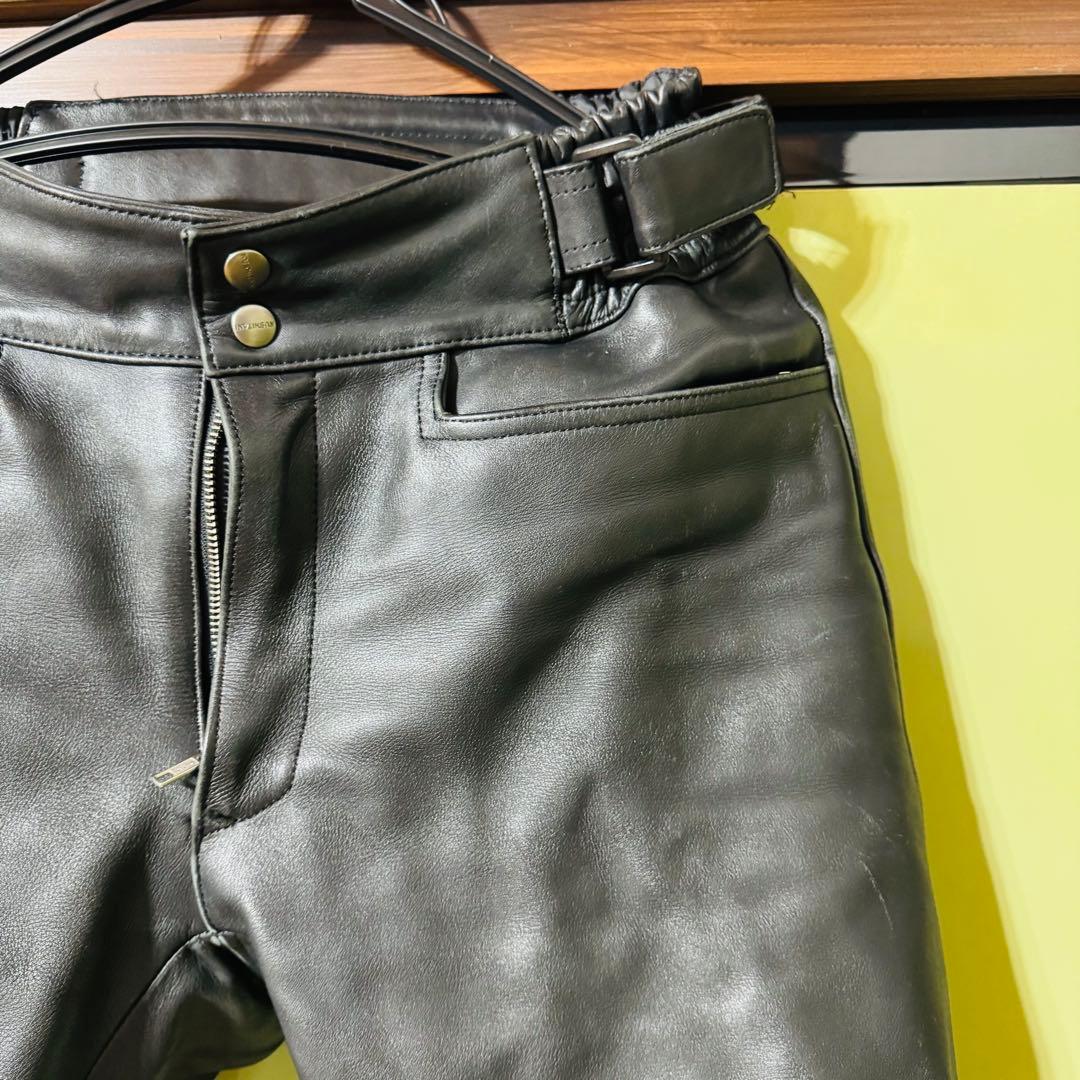 KUSHITANI クシタニ　レザーパンツ　黒　3L