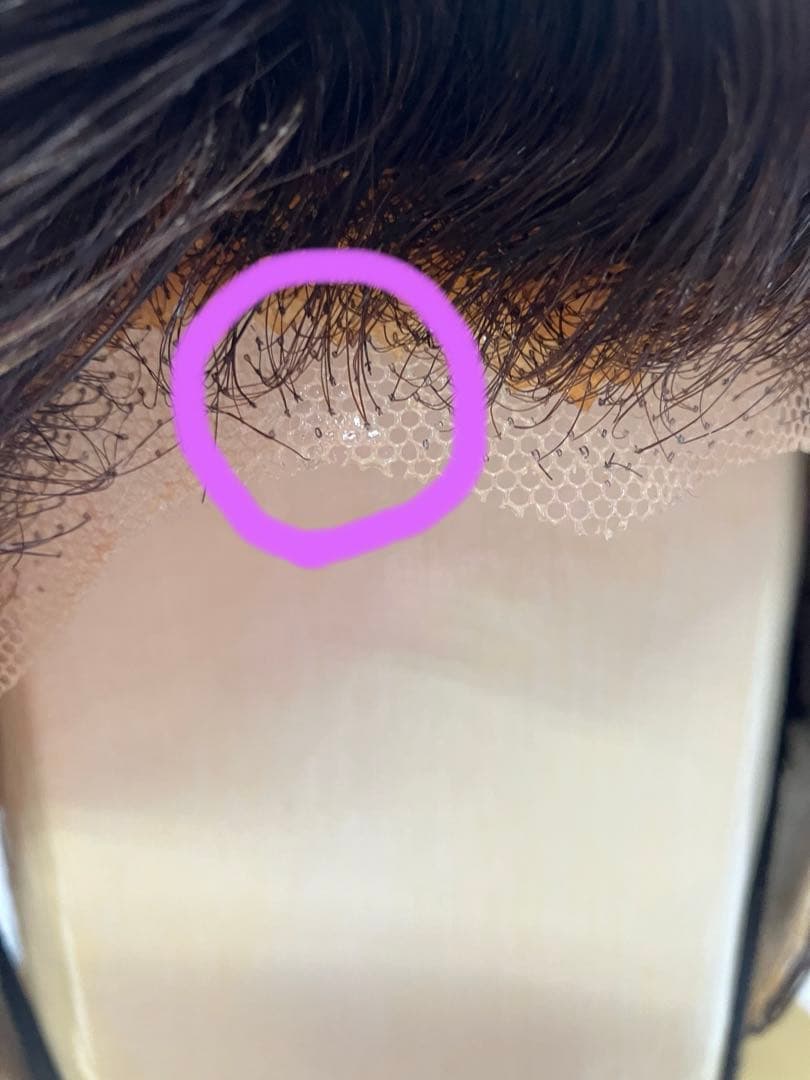 夜会巻き(自然色)中大サイズ、中古舞踊かつら、日本髪かつら、大衆演劇かつら