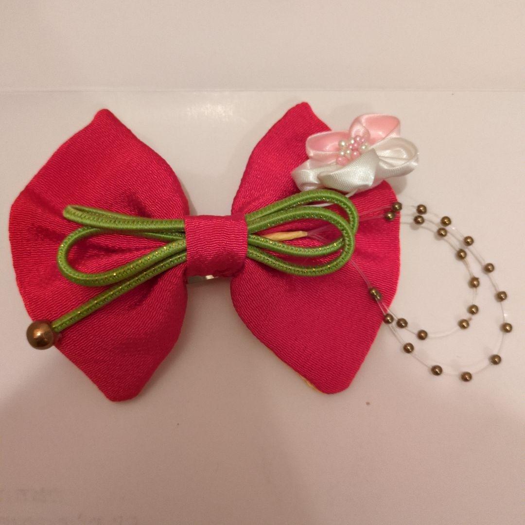 七五三 着物 一式【１５点セット】 新品あり ３歳 ピンク 女の子 巾着 リボン