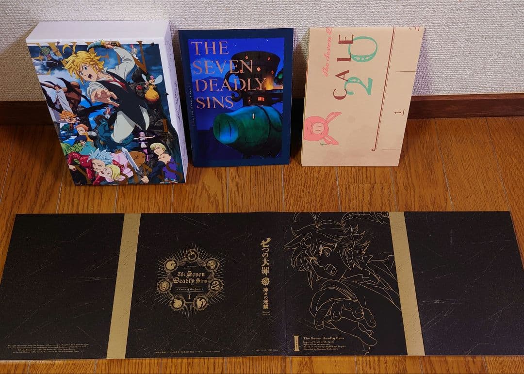 七つの大罪 神々の逆鱗 DVD-BOX Ⅰ,Ⅱ　セット