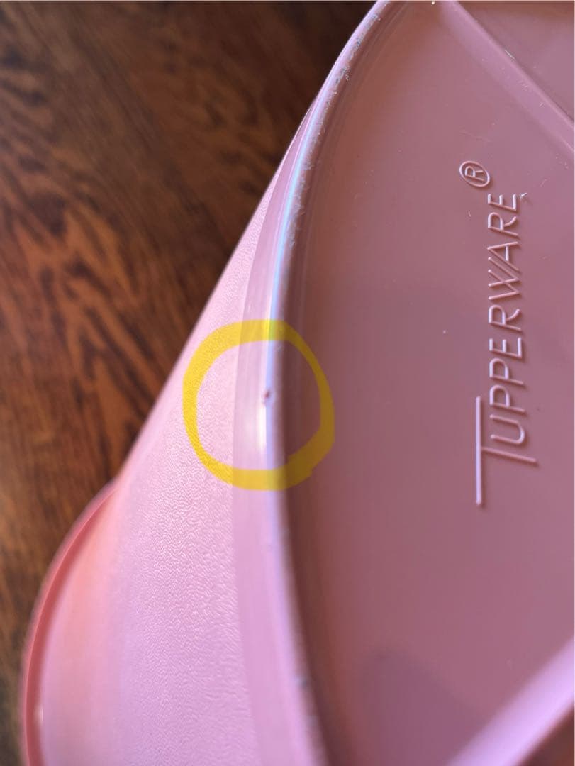 タッパーウエア　TUPPER WARE 2個セット 大きいサイズ♪