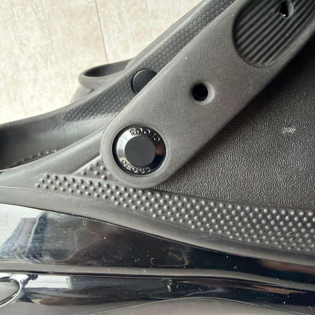 ⭐️人気モデル⭐️クロックス メガクラッシュ 厚底サボサンダル ブラック 29cm