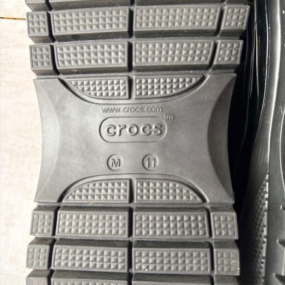 ⭐️人気モデル⭐️クロックス メガクラッシュ 厚底サボサンダル ブラック 29cm