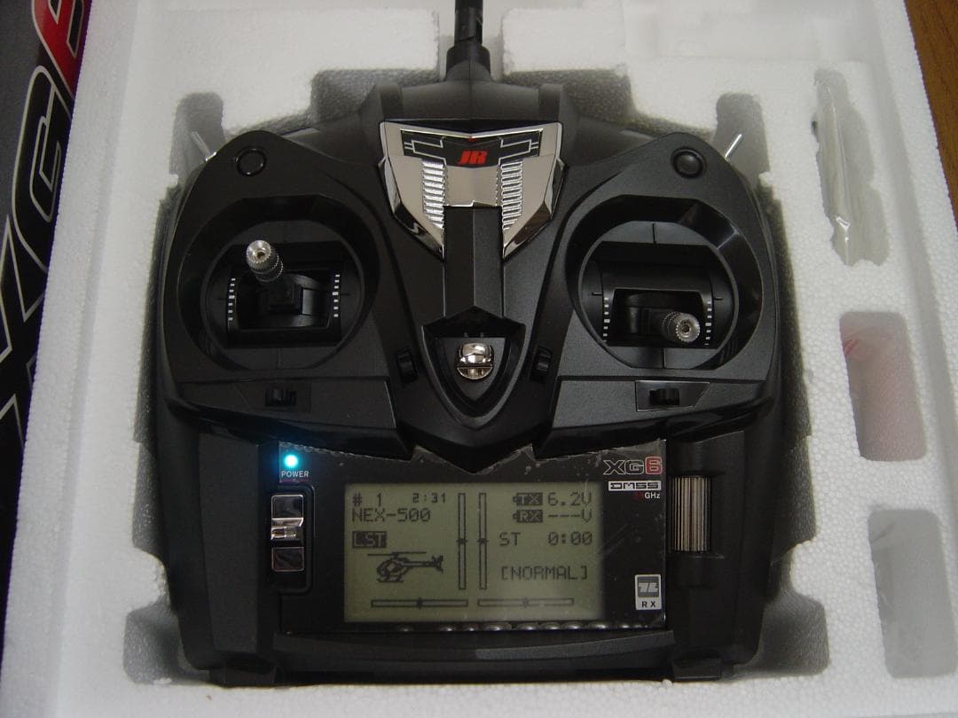 JR　XG6　2.4G　飛行機用送信機 DMSS