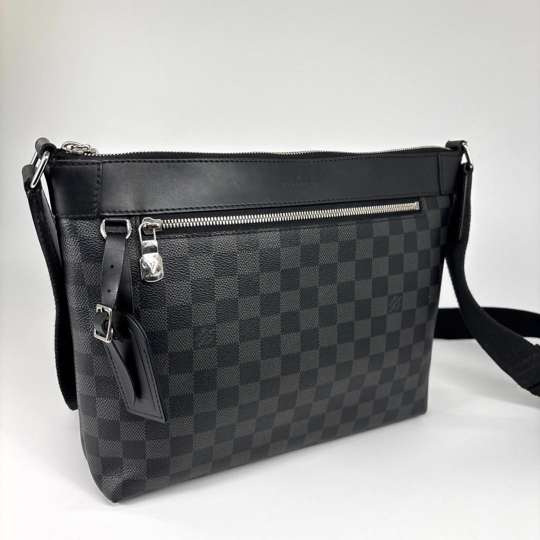 超極美品 ルイヴィトン ダミエグラフィット ショルダーバッグ ミックPM メンズ