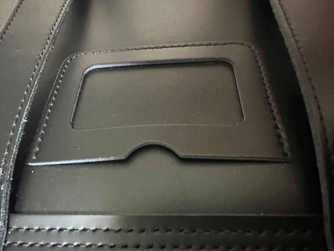 【美品】Dr. Martens ブラックレザー バックパック