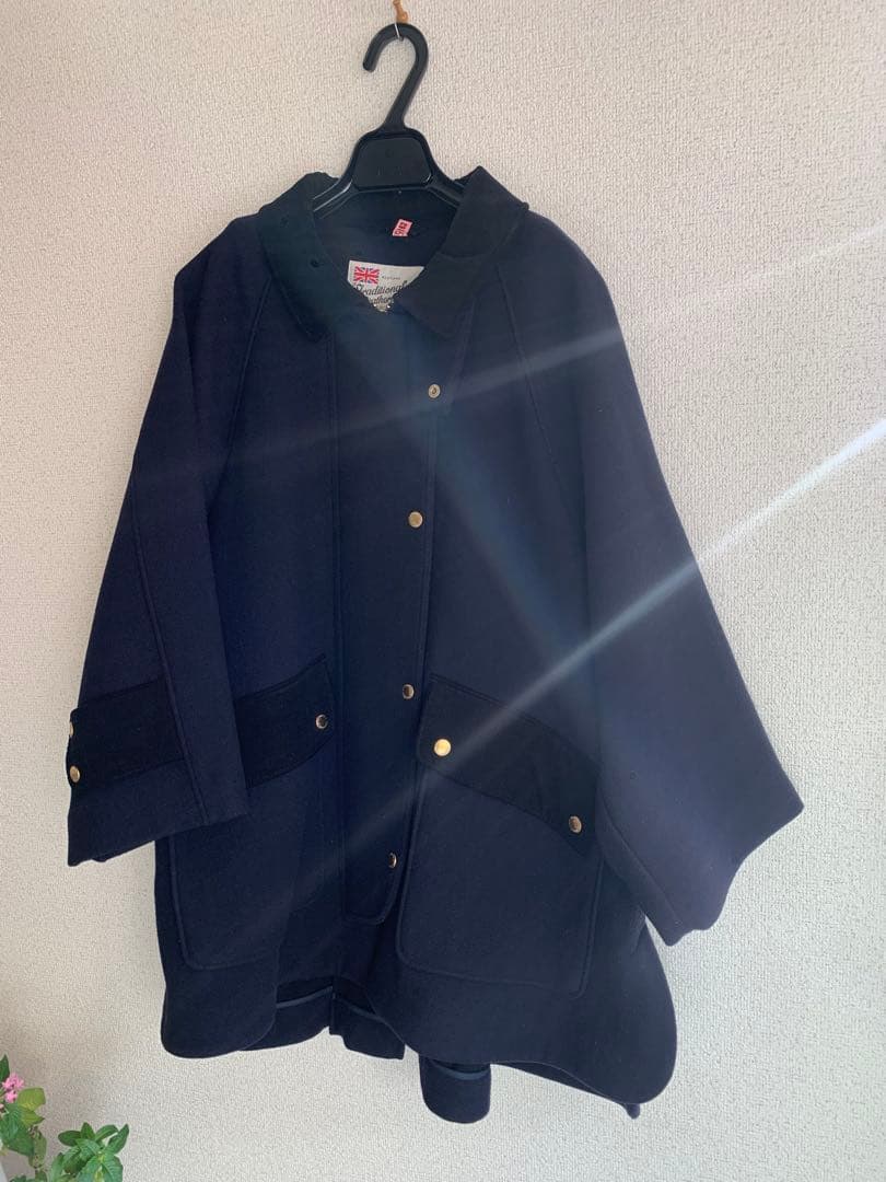 Traditional Weatherwear Lothian ネイビー美品34