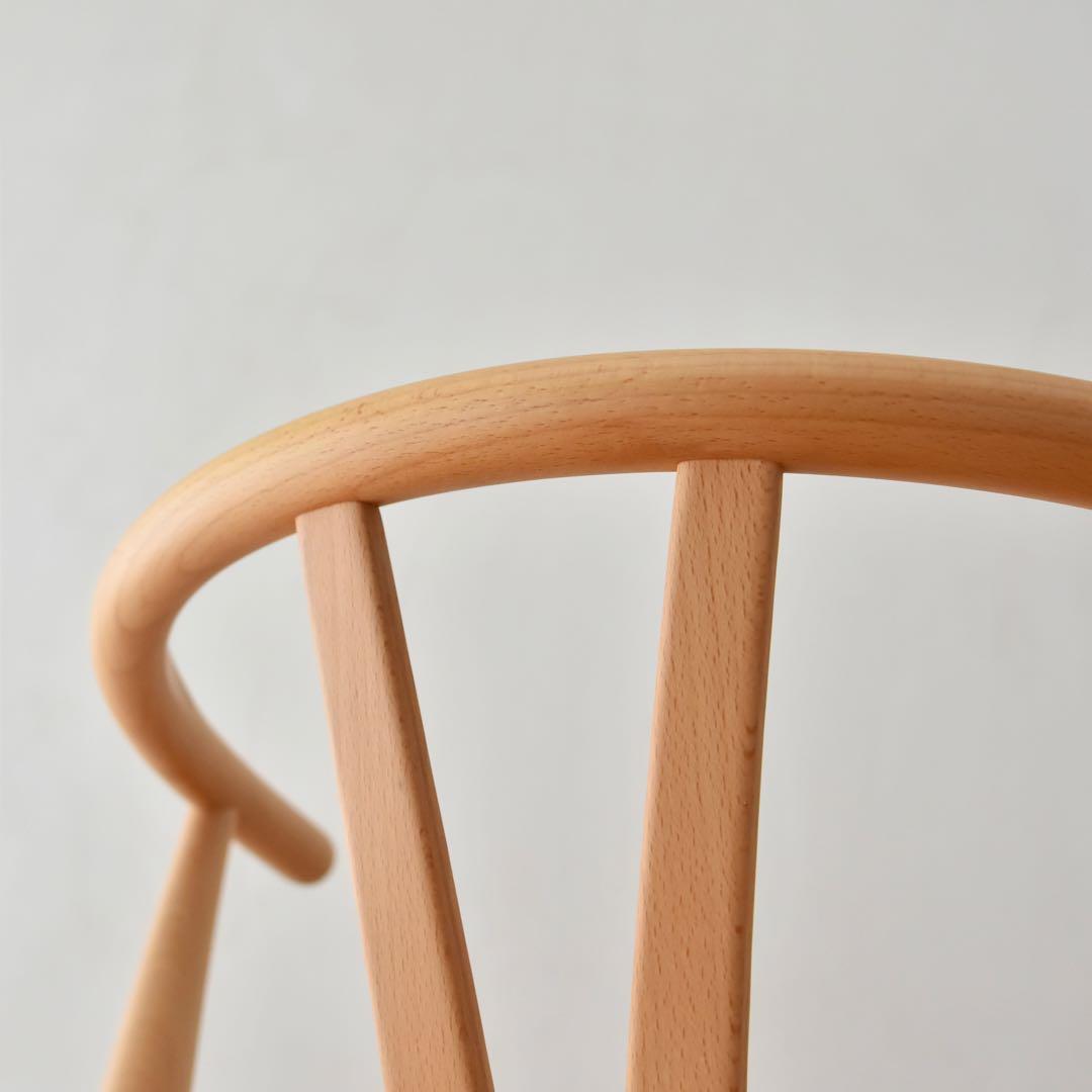 CH24 Hans.J.Wegner Yチェア　本革シートパッド付き　日本サイズ