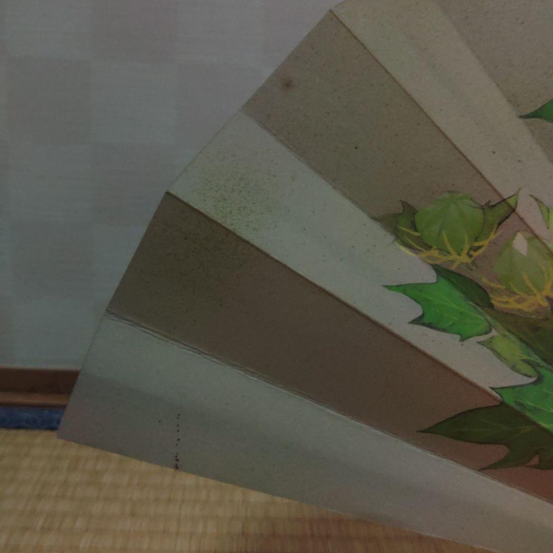 飾り扇子　花暦　東笙蒼作