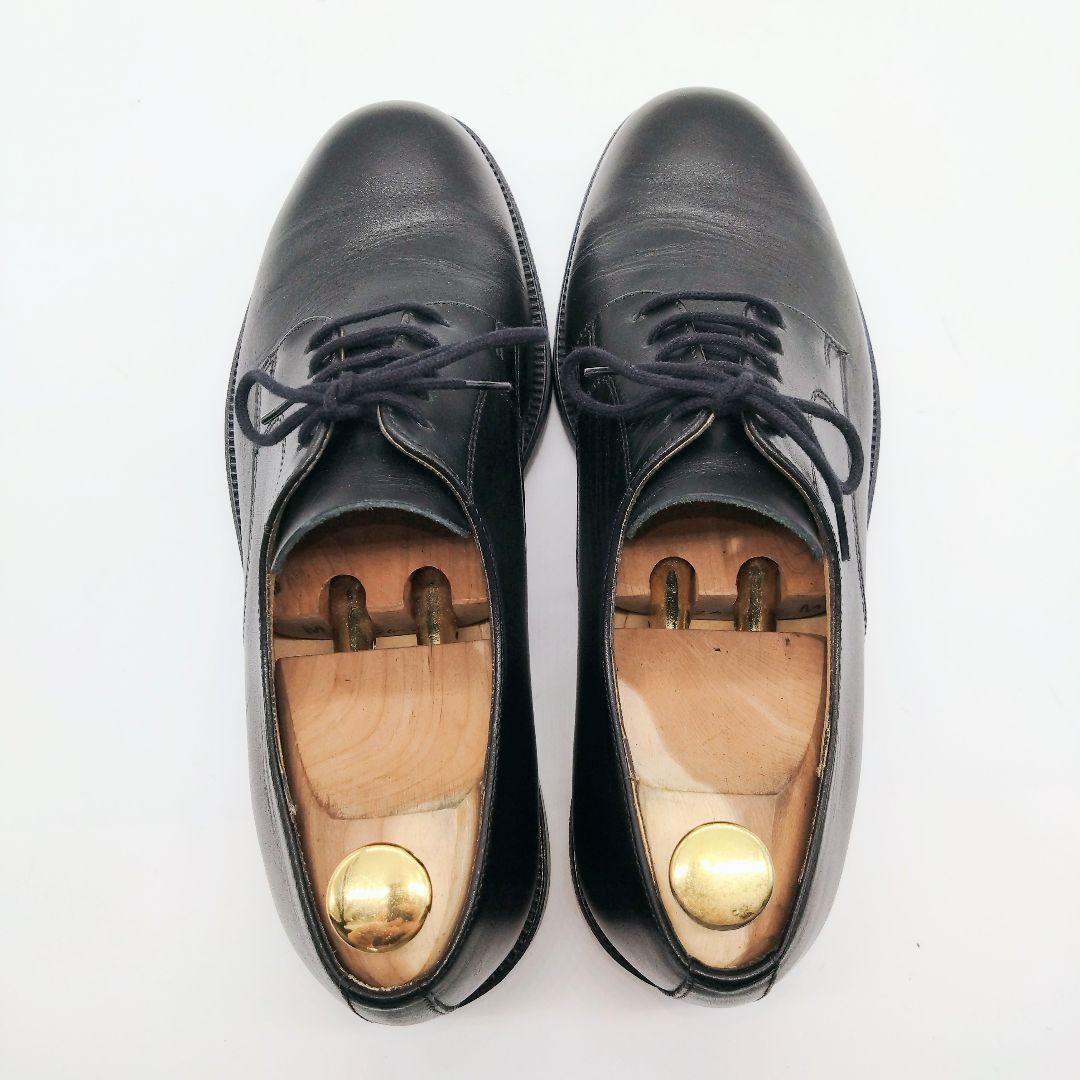 KLEMAN PASTAN ブラック プレーントゥ 41　020