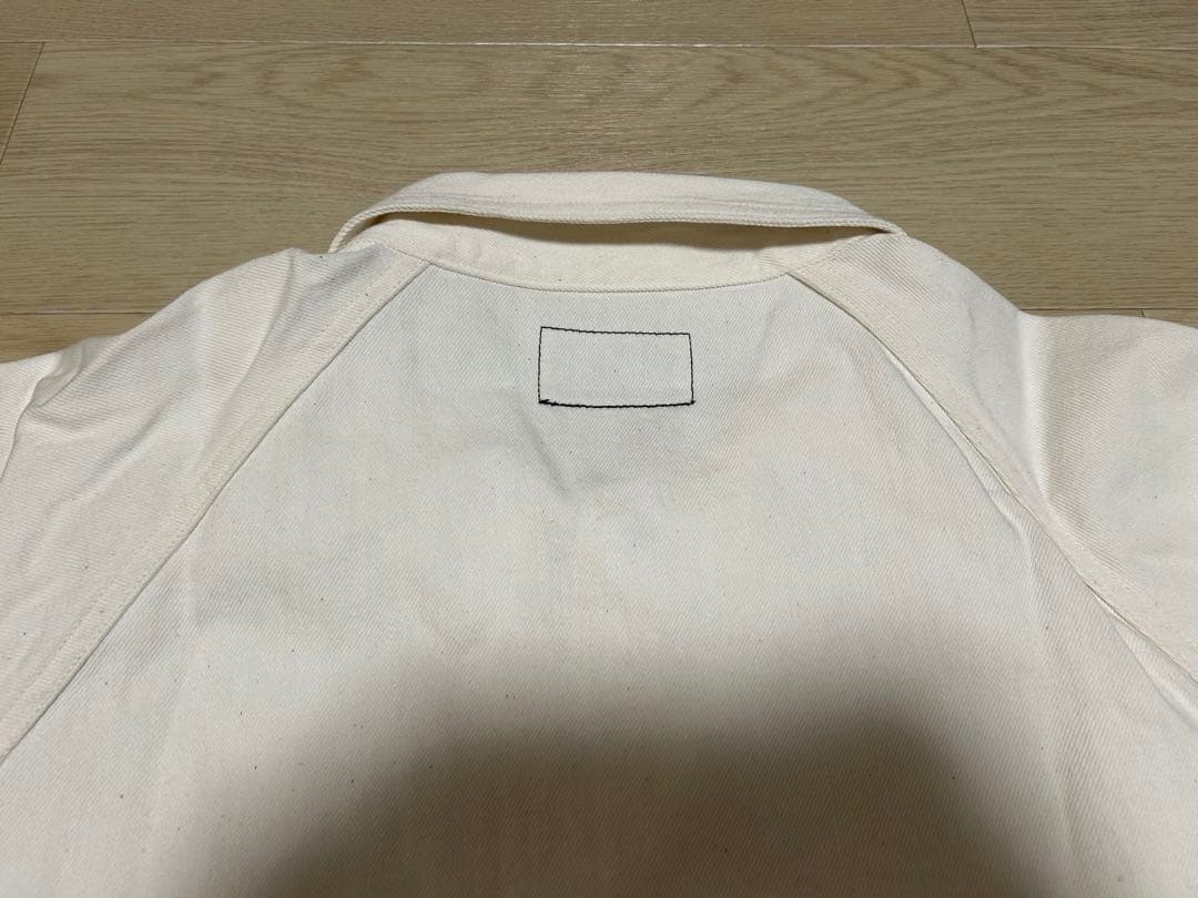 NAOSHIYA CUSTOM FACTORY カバーオール 生成り サイズL