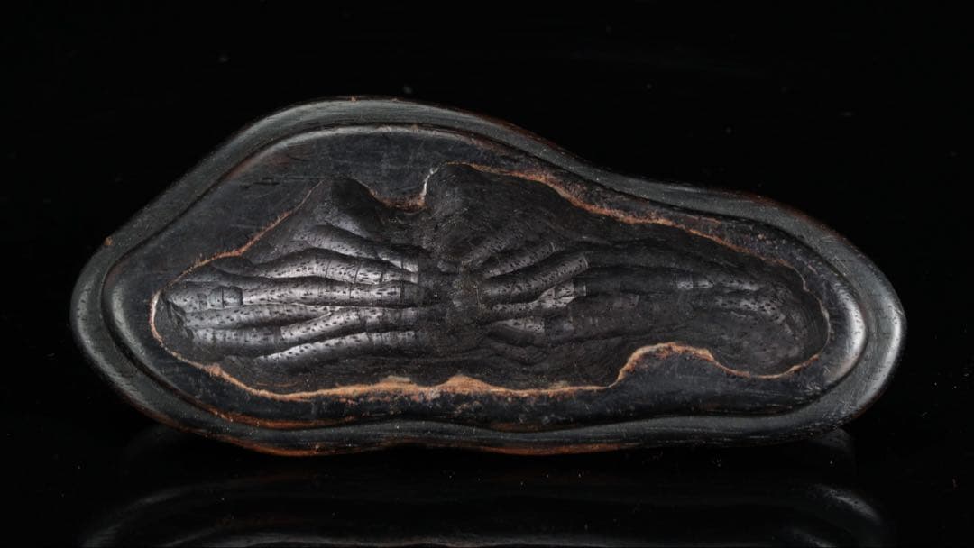 菊花石 紋石 台座 箱付 769g 鑑賞石 原石 自然石 美石 水石 盆石 飾石