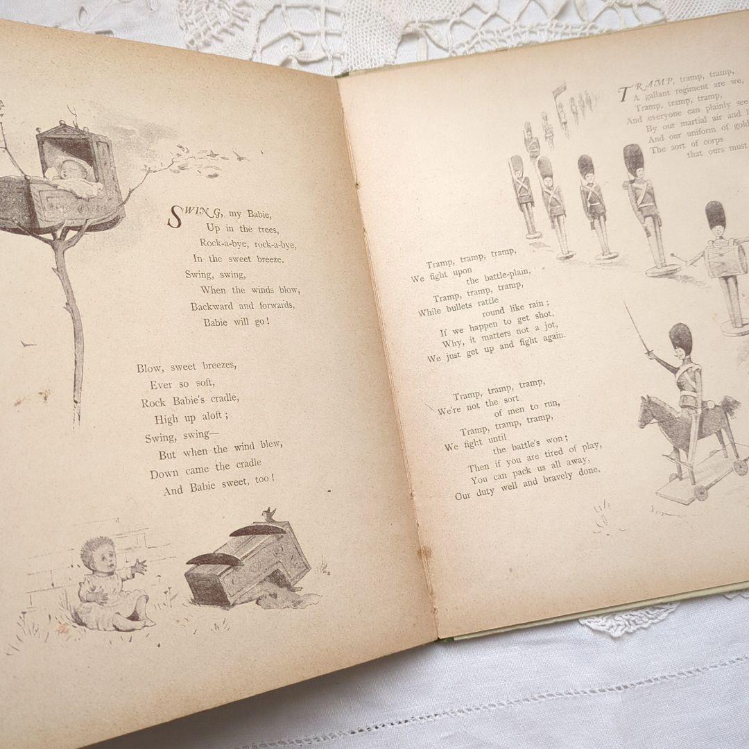 超稀少1892アーネストニスター絵本 初版本 洋書古書 児童書 ヴィクトリアン