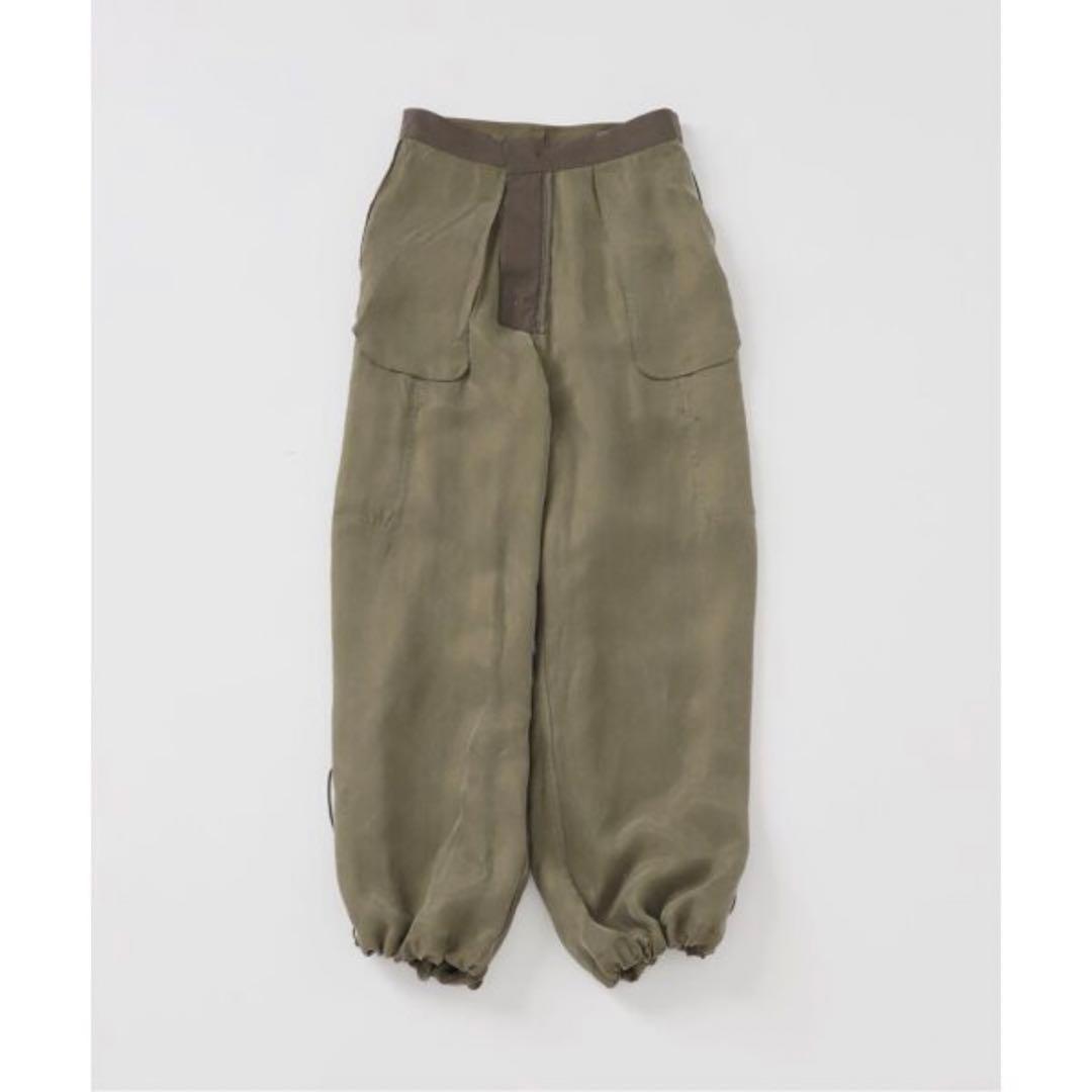 スローブイエナ　キュプラ カーゴパンツ