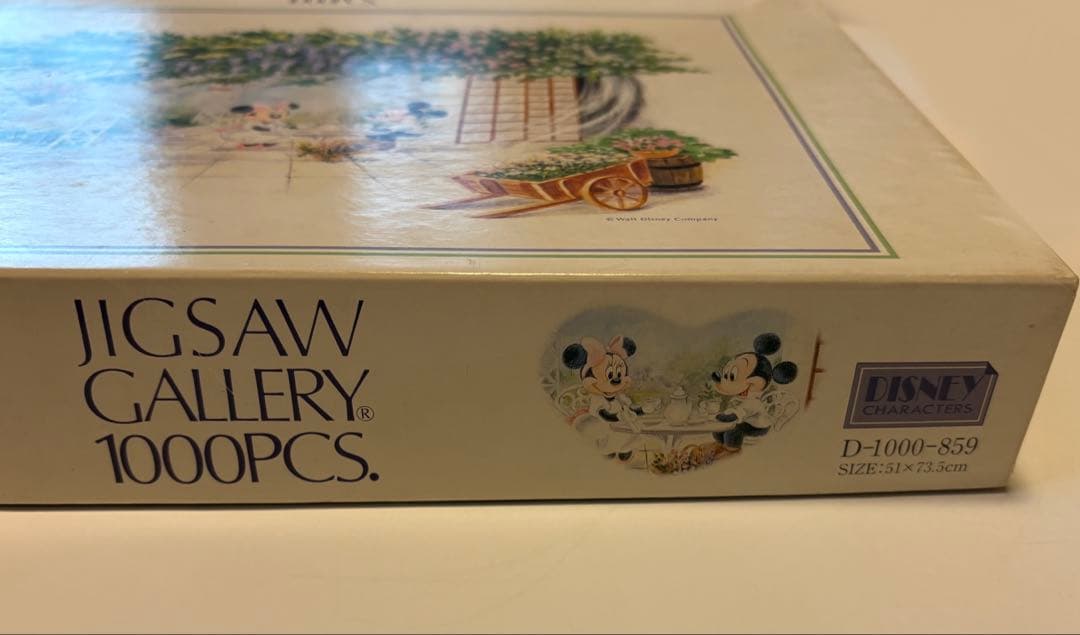 ディズニー　ジグソーパズル　ミッキーミニー　テンヨー　レア　レトロ