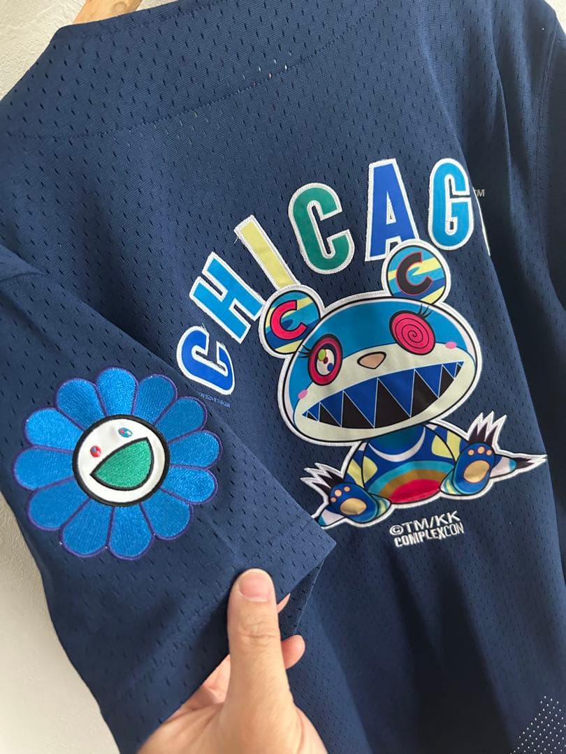 D*n様 村上隆　Cubs Mitchell & Ness ジャージ Mサイズ