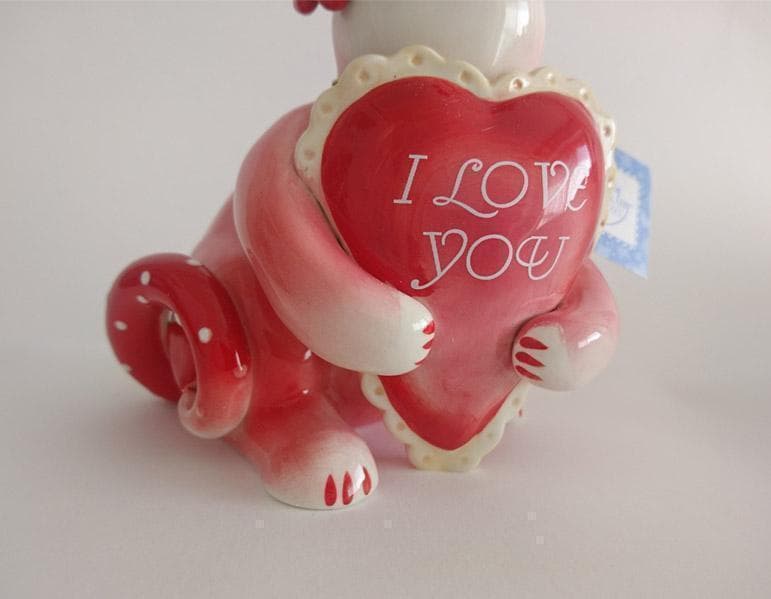 【2点セット】Amy Lacombe WhimsiClay 猫 陶器 置物