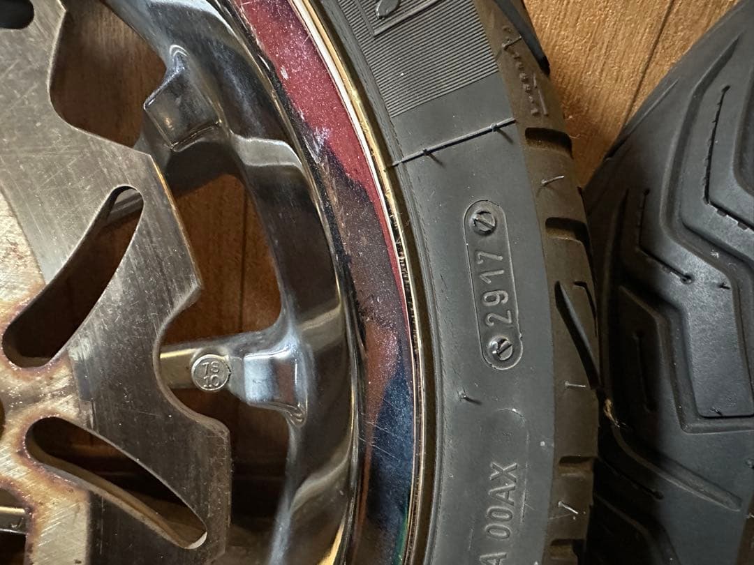 マジェスティ250 4D9 SG20J ワイズギア インチアップホイール