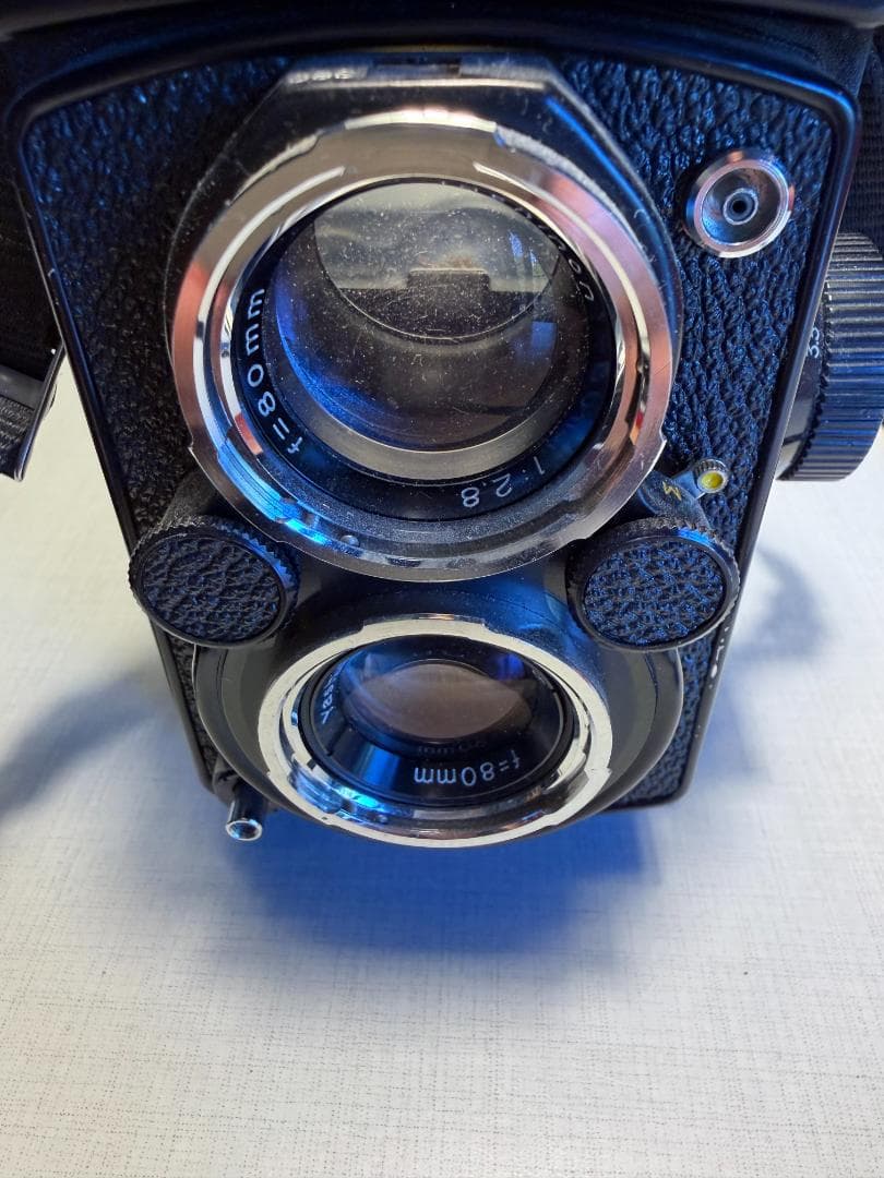 Yashica Mat 124G 二眼レフ 中判カメラ ケース付 動作品